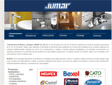 Tablet Screenshot of jumarsa.com.mx
